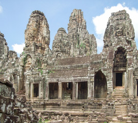 Bayon temple in Cambodia