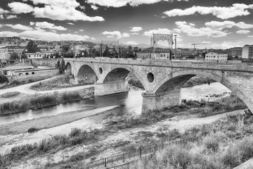 Scenic view of the Old Town in Cosenza, Italy