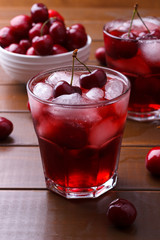 Fresh cherry juice