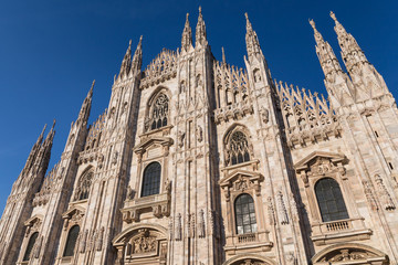 Fototapeta premium Duomo Cathedral of Milan Italy