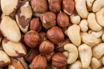 Variety of Mixed Nuts