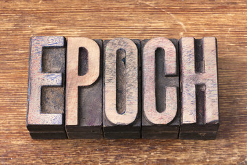 epoch word wood