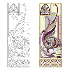 stained glass pattern