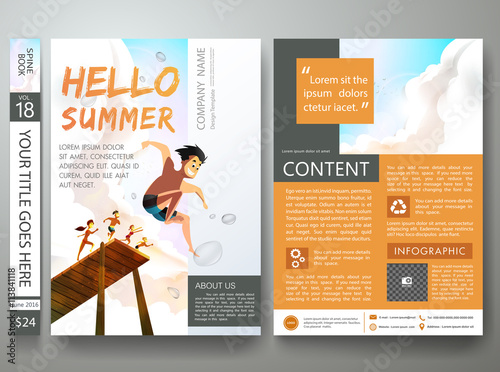 magazine design layout