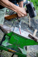 blacksmith forges detail