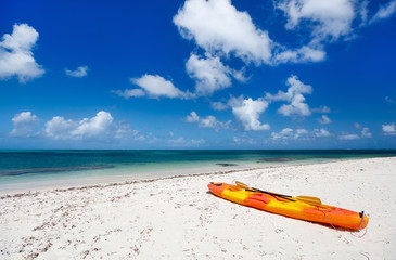 Kayak at beach