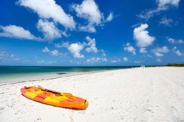 Kayak at beach