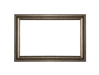 Wooden frame isolated.