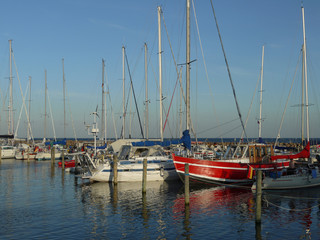 Marina Kerteminde an der d&auml;nischen Ostseek&uuml;ste