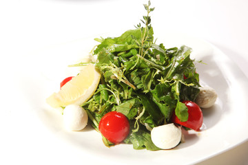 Green Salad with onion