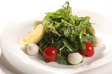 Green Salad with onion