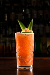 Tequila Sunrise Cocktail