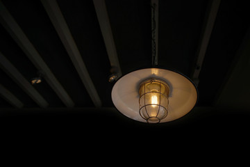 light bulbs in hanging lamp