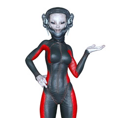 女性エイリアン