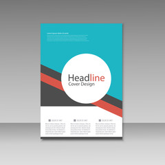 Brochure business style cover template