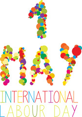 vector illustration for International Labor Day on May 1st