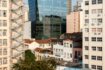 Old Commercial Skyscrapers