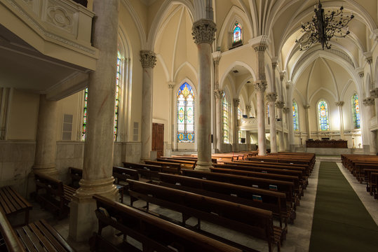 Gothic Style Church Interior
