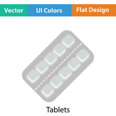 Tablets pack icon