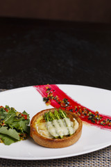 vegetable tart
