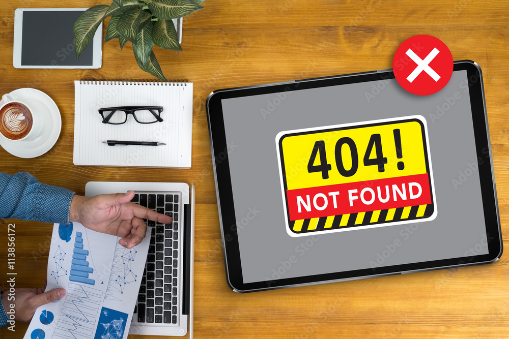 Poster not found 404 error failure warning problem