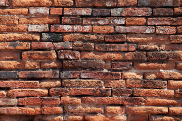 grunge brick wall background.