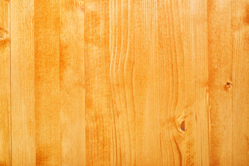 Naklejka premium Yellow wood board texture painted with acrylic paint
