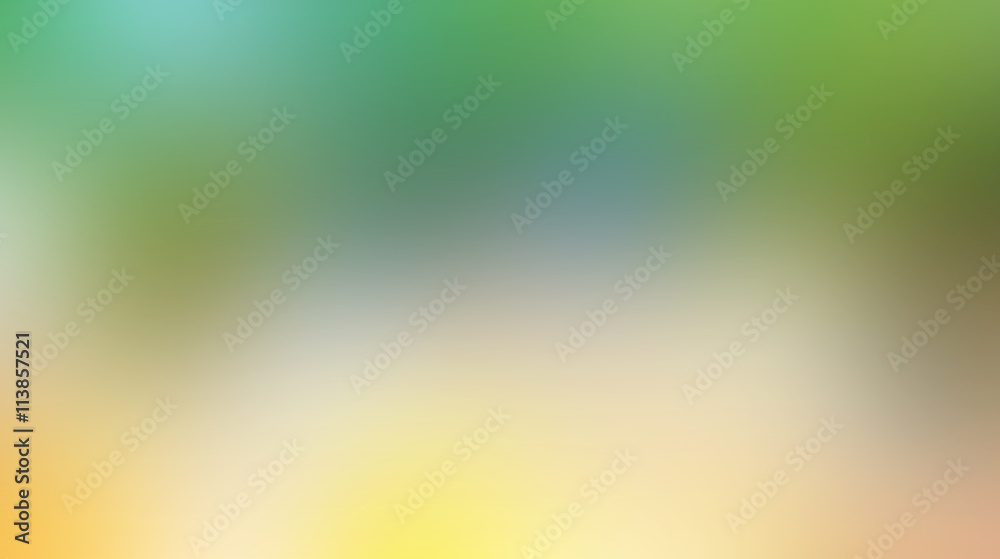 Poster blur background ,supermarket with bokeh light
