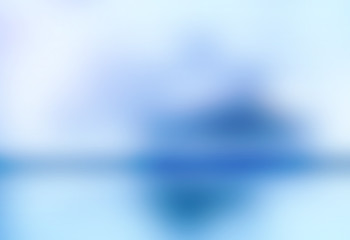 Blurred background : Vintage filter store blur background with b