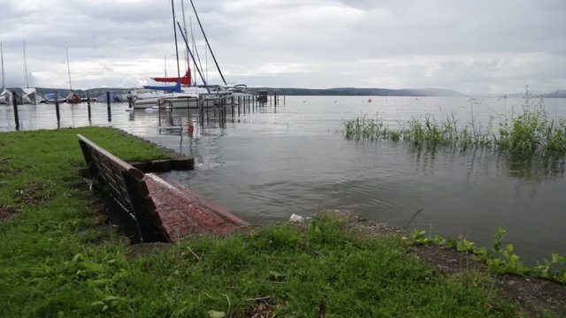 Hochwasser am Bodensee, Juni 2016