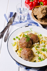 Grilled meat cutlets