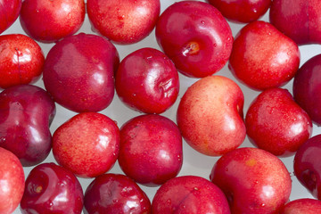 Red cherries