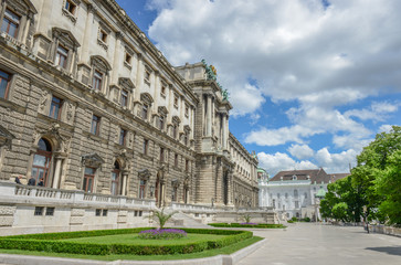 Obraz premium Beautiful view of famous Naturhistorisches Museum (Natural Histo