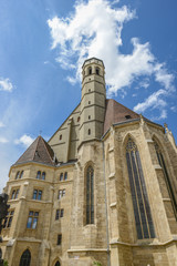 Fototapeta na wymiar Church of the Minorites (Minoritenkirche) in Vienna, Austria