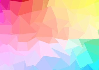 Obraz premium abstract color background with deformed shapes