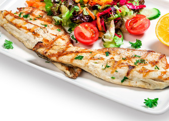 fish with vegetables