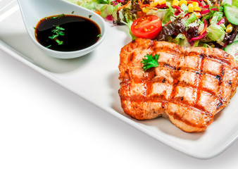 red steak