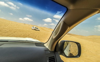 Jeeptour - Wahiba sands, Oman.