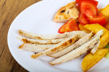 Grilled chicken breast