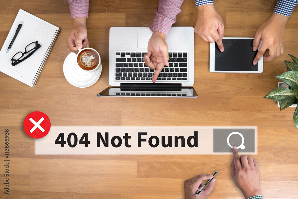 Poster not found 404 error failure warning problem