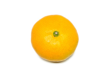 Orange fruit isolated on white