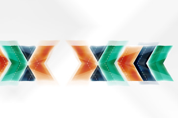 Arrow abstract background