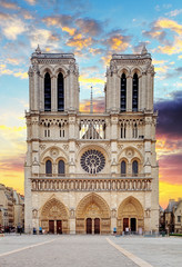 Cathedral of Notre-Dame - obrazy, fototapety, plakaty