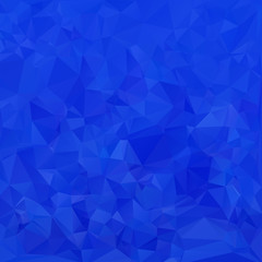 Obraz premium Blue Polygonal Mosaic Background, Creative Design Templates