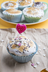 cupcakes with decorations for special day