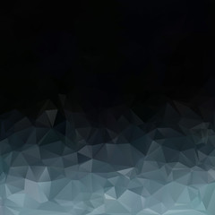 Obraz premium Black Polygonal Mosaic Background, Creative Design Templates