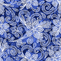 Seamless doodle pattern