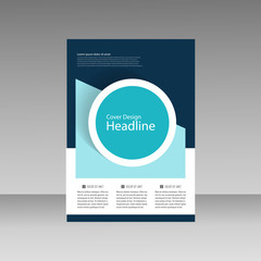 Brochure business style cover template