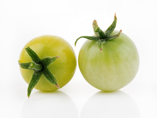 tomato on white background