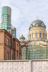 The restoration of the Church of the Resurrection at Warsaw station in St. Petersburg